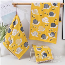 Gauze towel with snail secretion, soft wet wipes for face, wholesale