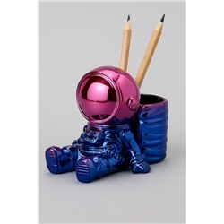 Подставка для канцелярских принадлежностей «Astronaut», blue metallic