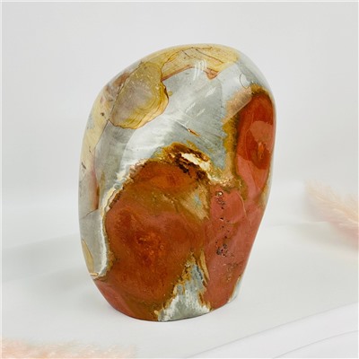 Радуга Самоцветов Полированная океаническая Яшма