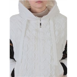 705 WHITE Куртка демисезонная женская (100 гр. синтепон)
