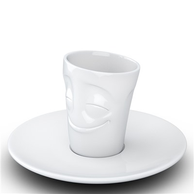 Кофейная пара Cheery, 80 мл, белая