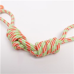 Игрушка тренировочная канатная «Бесконечность», 48 см, до 130 г, микс цветов