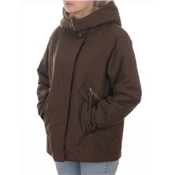 8008 BROWN Куртка демисезонная женская (100 гр. холлофайбер)