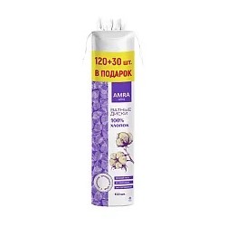Диски "Премиал" с ионами серебра 1/120+30 (24) ватные космет.