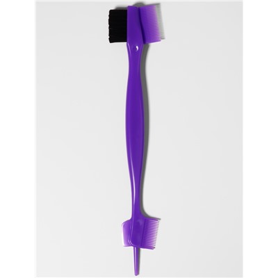 Расчёска - щётка для укладки волос, 20×4 см, МИКС