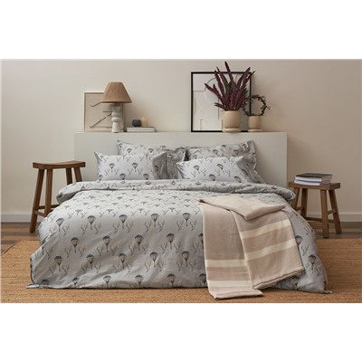 Набор наволочек "Полевые цветы" из премиального сатина из коллекции Russian North, 50х70 см