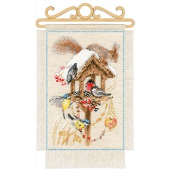 Набор для вышивания Риолис 1751 Дача. Зима, 20*30 см