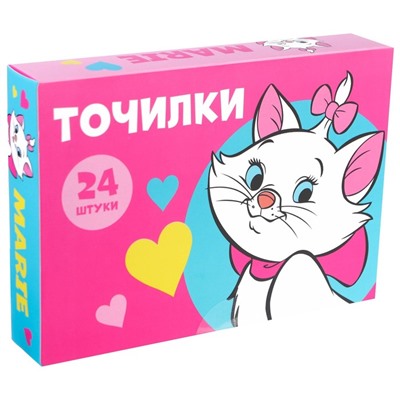 Точилка пластиковая, «Коты аристократы»