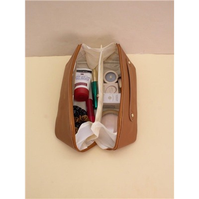 Сумка - органайзер из экокожи "Rose of no man's land" brown, 22*11*11 см