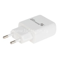 СЗУ ELTRONIC FASTER Lightning (3100 mAh/2 USB) в коробке (белый)