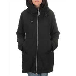 23-115 BLACK Куртка демисезонная женская (100 гр. синтепон)