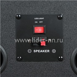 Колонка 12" (20-06 TWIN BOX) динамик 4шт/12" комплект 2 колонки ElTRONIC