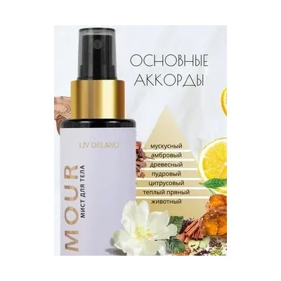 Liv-delano PERFUMER Мист для тела by L'amour 110мл