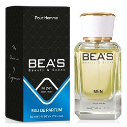 Beas M241 Carolina Herrera Chic for men edp 50 ml, Парфюм мужской Beas M241 создан по мотивам аромата Carolina Herrera Chic