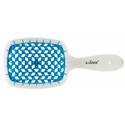 KAIZER Расческа массажная вентиляционная, цвет ассорти (0004)