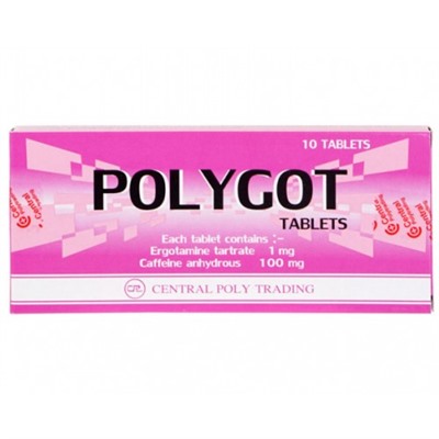 Таблетки против мигрени Polygot 10 табл