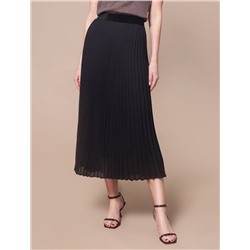 Юбка на резинке из бархатной ленты с подкладкой из вискозы