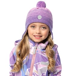 Шапка для девочки NIKASTYLE 11м10225 Сакура лаванда