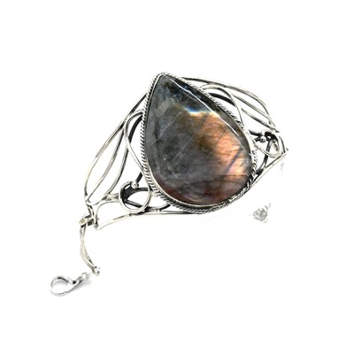 Браслет из лабрадора " Капля ", 18,5 см.