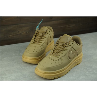 Nike Air Force 1 Low из натуральной прочной кожи