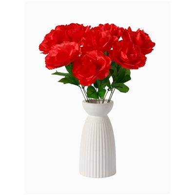 Цветы искусственные «Роза красная», h=40 см