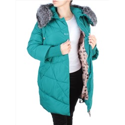 15-290 GREEN Куртка зимняя женская (200 гр. холлофайбера)