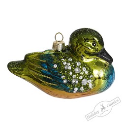 Уточка-мандаринка (стекло) 5,5х5х7 см