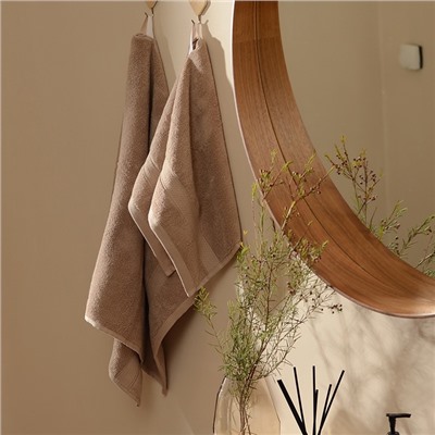 Полотенце махровое SL HOME: Classic "Саббиа" 30х60 см, 100% хлопок, 530 г/м2