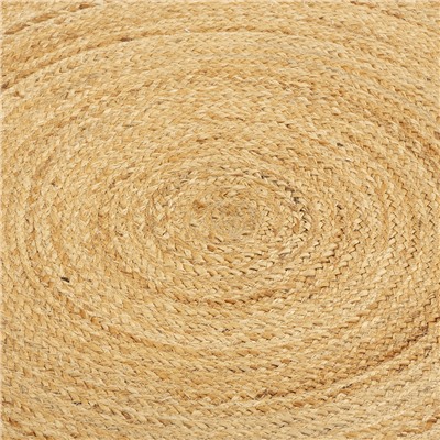 Ковер из джута круглый базовый из коллекции Ethnic, 90см