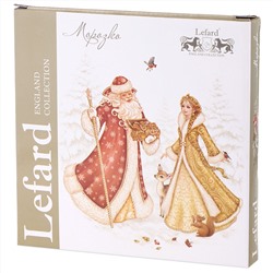 ТАРЕЛКА ЗАКУСОЧНАЯ LEFARD "МОРОЗКО" 20,5 СМ (КОР=18ШТ.)