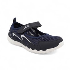 Кроссовки текстильные 078-5 синие