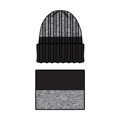 Комплект для мальчика: шапка, снуд