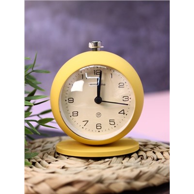 Часы-будильник «Clock UFO», yellow (12х10,1 см)