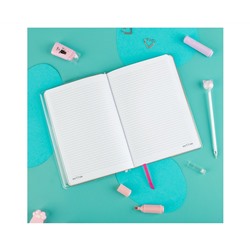 Записная книжка А5 80л., ЛАЙТ, кожзам, MESHU "My cats", съемная пластиковая обложка с дизайном, голография, блок в линию