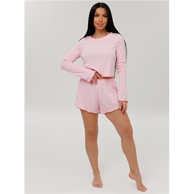 Женская пижама П-105(Трн риб) / Розовый