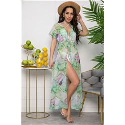 Парео (платье) Изольда (зеленое) П13601-9М