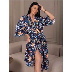 Женский халат мод.2153/2 / Синий