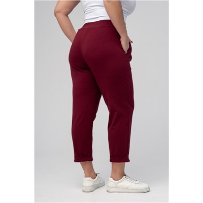 Брюки женские 25-569L5 бордо