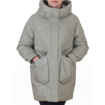 EB2819 OLIVE Куртка зимняя женская (200 гр. холлофайбер)