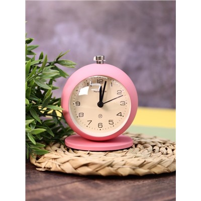 Часы-будильник «Clock UFO», pink (12х10,1 см)