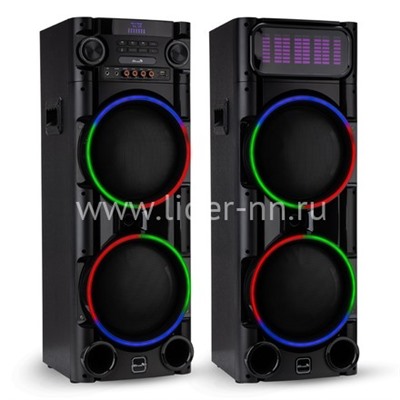 Колонка 10" (30-52 CRAZY BOX) динамик 4шт/10" комплект 2 колонки ELTRONIC с TWS