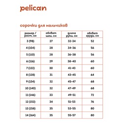 Сорочка верхняя для мальчиков