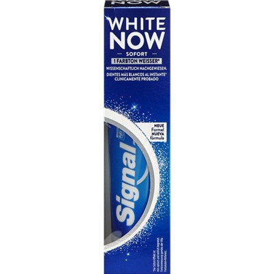Signal Zahnpasta white now Сигнал Зубная паста отбеливающая, 75 мл