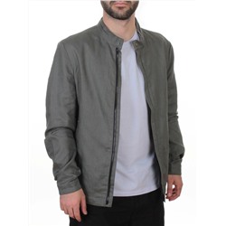 5886 GREY/GREEN Ветровка мужская DSG DONG (100% лён)