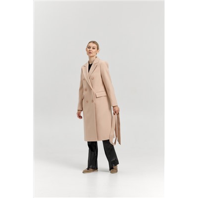 Пальто женское демисезонное 25775 (кремовый)