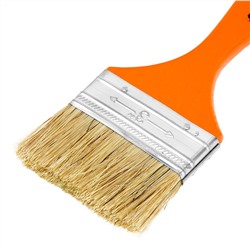 Кисть плоская Slimline 3" (75 мм) натуральная щетина, деревянная ручка Sparta