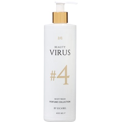 ESCA`BEL BEAUTY VIRUS Гель для душа №4 Древесно-Фужерный аромат 400 мл