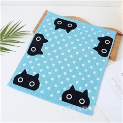 Cotton gauze towel, children's scarf for kindergarten, wholesale