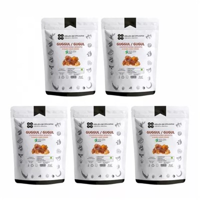 Набор смолы Гуггул (5 x 100 г), Guggul Powder Set, произв. Heilen Biopharm