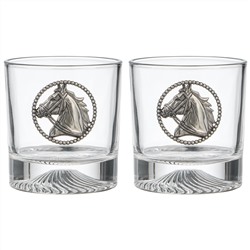 НАБОР СТАКАНОВ "HORSE" ИЗ 2-Х ШТ. 320 МЛ